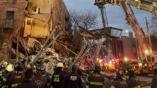 Se derrumba parte de un edificio en Nueva York: autoridades buscan contra reloj personas atrapadas