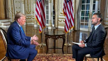 Trump on Univision: the former president talks about the Latino vote, foreign policy and economy