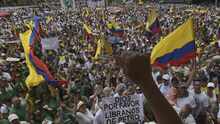 Las imágenes de las multitudinarias marchas en Colombia en contra del gobierno Petro: “Estamos descontentos”
