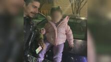 Abandonan a una niña de 2 años frente a un complejo de apartamento en Alexandria