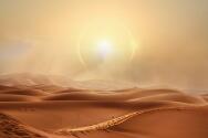 Un densa capa de polvo del Sahara está trayendo cambios en las temperaturas del Atlántico
