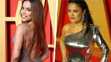 Salma Hayek, Becky G y Anitta acaparan miradas con su estilo durante la velada de los Oscar