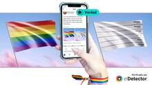 Sí, Pantone creó una versión sin colores de la bandera LGBTQ ante las restricciones en Qatar 2022
