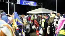 Un día en las casas de paso que albergan a los migrantes venezolanos varados tratando de entrar a Ecuador